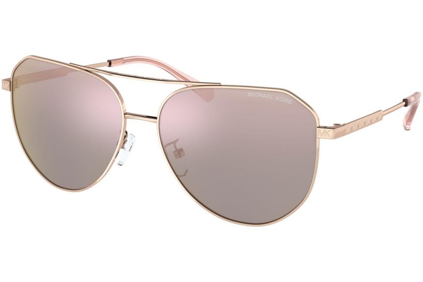 Okulary przeciwsłoneczne Michael Kors Cheyenne MK1109 11084Z Pilotki (Aviator) Złote