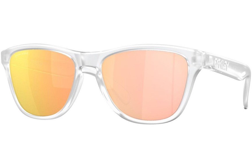 Okulary przeciwsłoneczne Oakley Frogskins XS OJ9006-35 Kwadratowe Przezroczyste