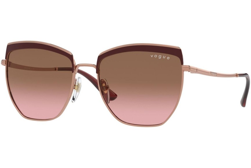 Okulary przeciwsłoneczne Vogue Eyewear VO4234S 517014 Kwadratowe Czerwone