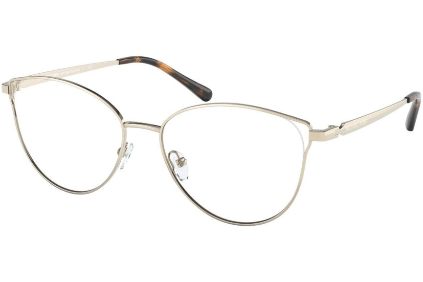 Okulary korekcyjne Michael Kors Sanremo MK3060 1014 Kocie oczy Złote
