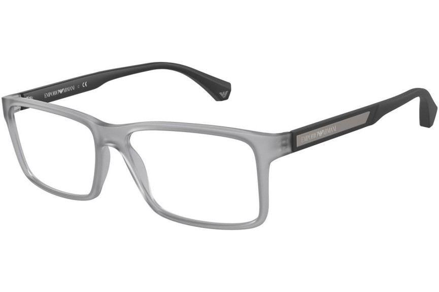 Okulary korekcyjne Emporio Armani EA3038 5012 Kwadratowe Szare