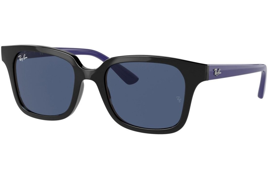 Okulary przeciwsłoneczne Ray-Ban Junior RJ9071S 712080 Kwadratowe Czarne