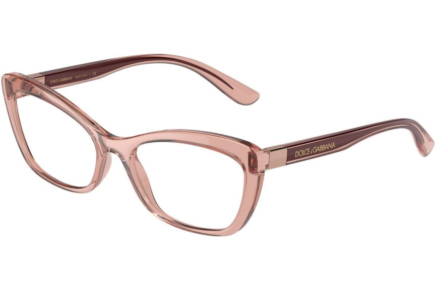 Okulary korekcyjne Dolce & Gabbana DG5082 3148 Kocie oczy Różowe