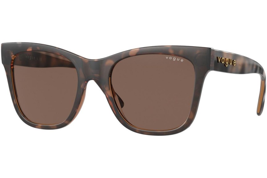 Okulary przeciwsłoneczne Vogue Eyewear VO5428S 238673 Kocie oczy Havana