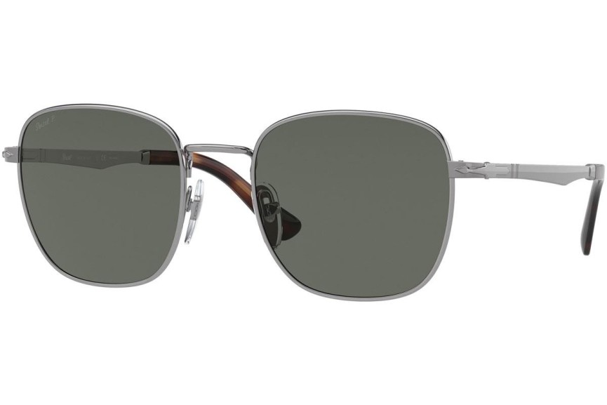Okulary przeciwsłoneczne Persol PO2497S 513/58 Polarized Kwadratowe Srebrne