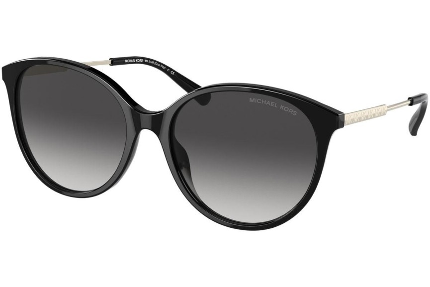 Okulary przeciwsłoneczne Michael Kors Cruz Bay MK2168 30058G Okrągłe Czarne