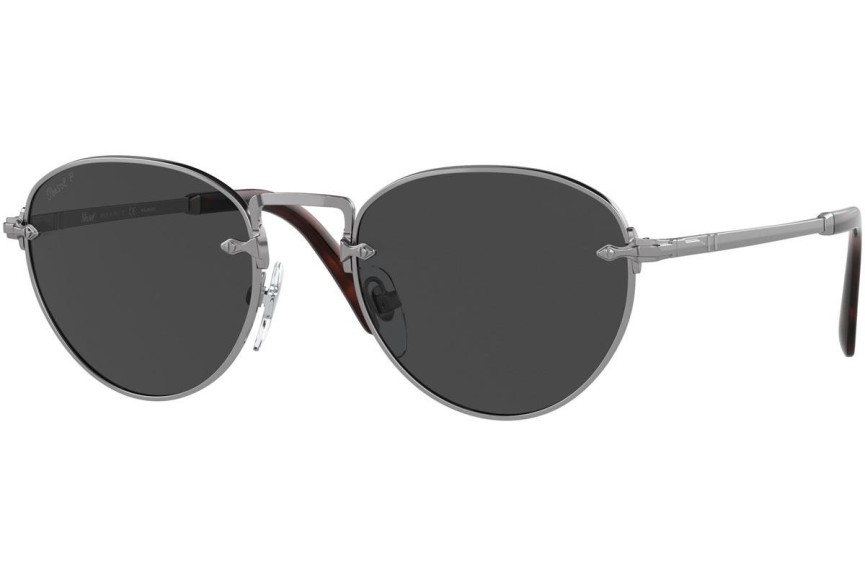 Okulary przeciwsłoneczne Persol PO2491S 513/48 Polarized Okrągłe Szare