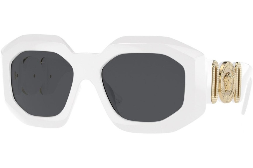 Okulary przeciwsłoneczne Versace VE4424U 314/87 Kwadratowe Białe