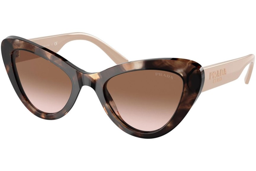 Zonnebril Prada PR13YS 07R0A6 Cat Eye Havana