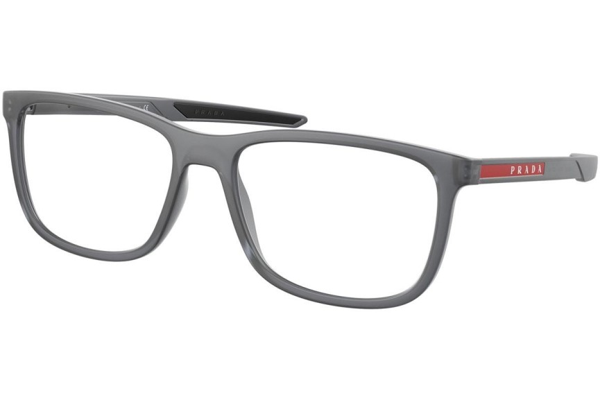 Okulary korekcyjne Prada Linea Rossa PS07OV 13C1O1 Prostokątne Szare