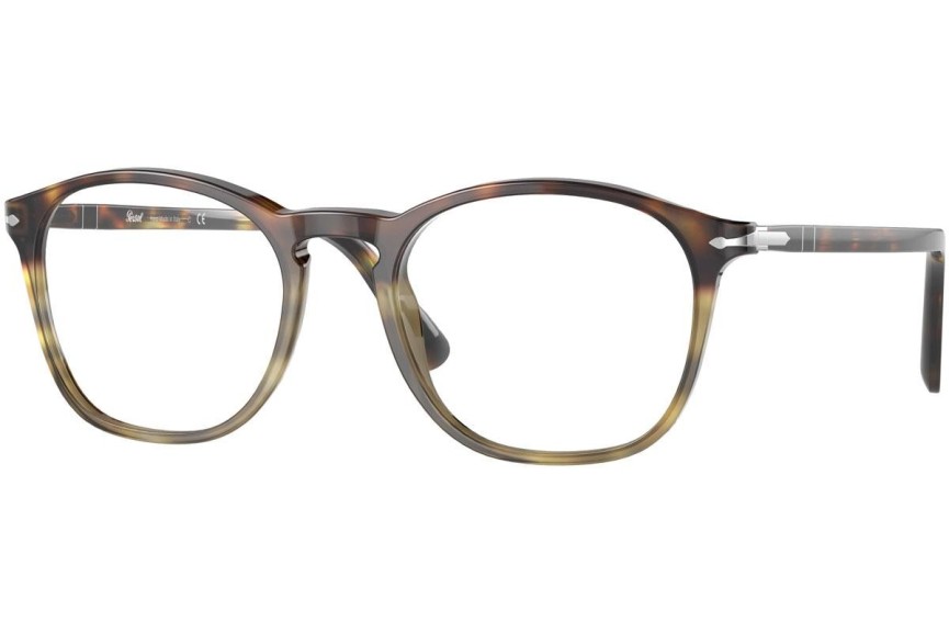 Okulary korekcyjne Persol PO3007VM 1158 Kwadratowe Havana