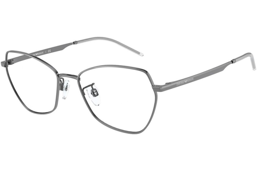 Okulary korekcyjne Emporio Armani EA1133 3010 Kocie oczy Srebrne