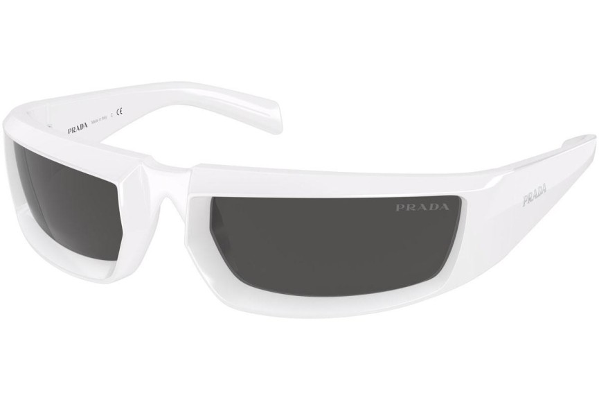 Okulary przeciwsłoneczne Prada PR25YS 4615S0 Prostokątne Białe
