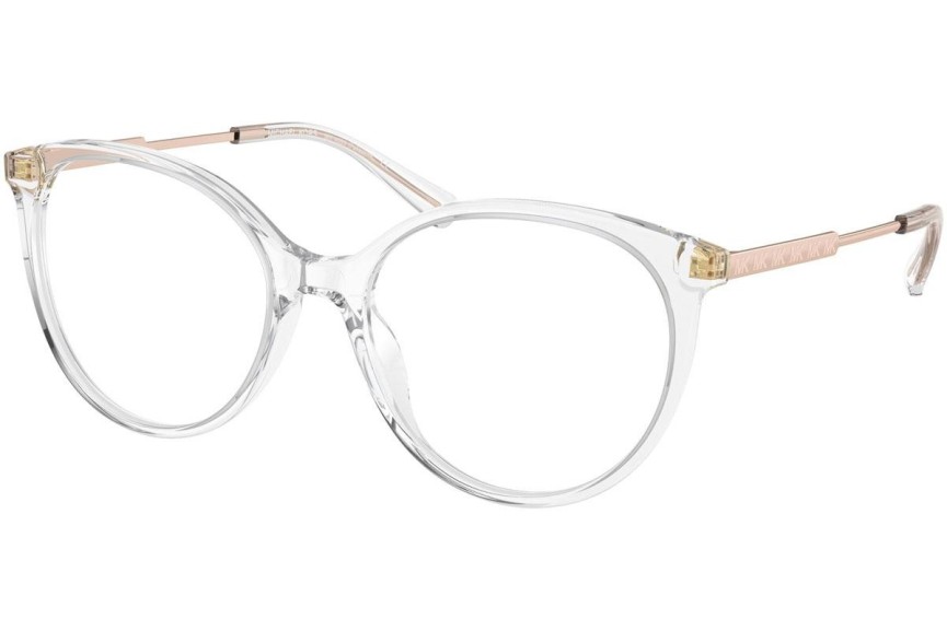 Okulary korekcyjne Michael Kors Palau MK4093 3015 Okrągłe Przezroczyste