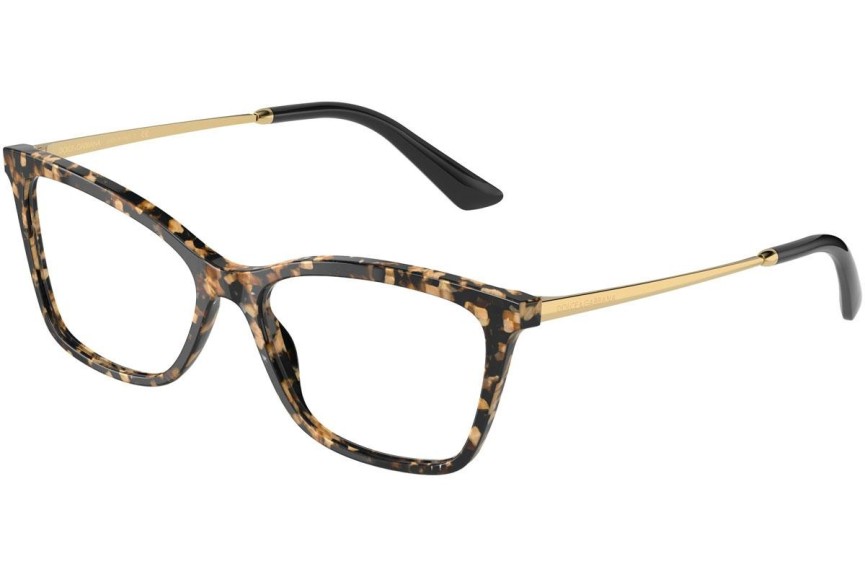 Ochelari Dolce & Gabbana DG3347 911 Dreptunghiulari Havana