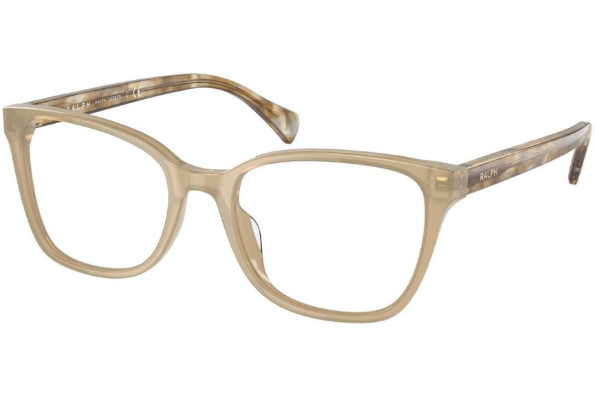 Okulary korekcyjne Ralph by Ralph Lauren RA7137U 6010 Kwadratowe Beżowe