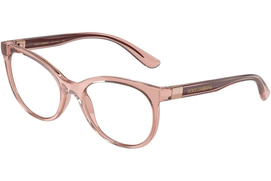 Okulary korekcyjne Dolce & Gabbana DG5084 3148 Kocie oczy Różowe