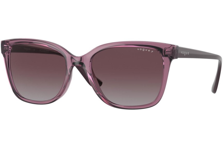 Okulary przeciwsłoneczne Vogue Eyewear VO5426S 276162 Polarized Kocie oczy Fioletowe