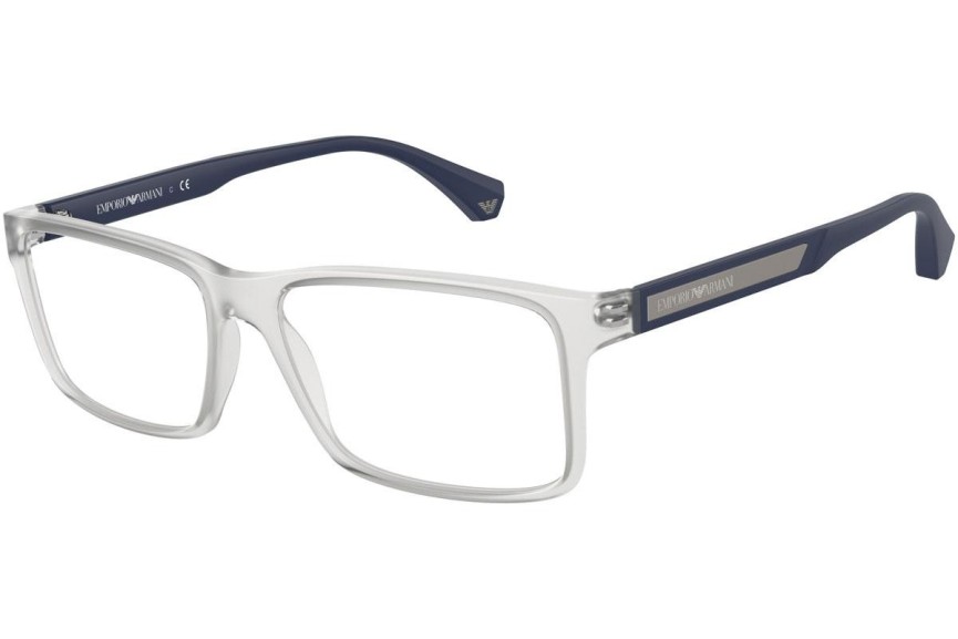 Okulary korekcyjne Emporio Armani EA3038 5893 Kwadratowe Przezroczyste