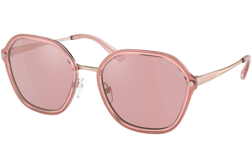 Okulary przeciwsłoneczne Michael Kors Seoul MK1114 11089L Kwadratowe Złote