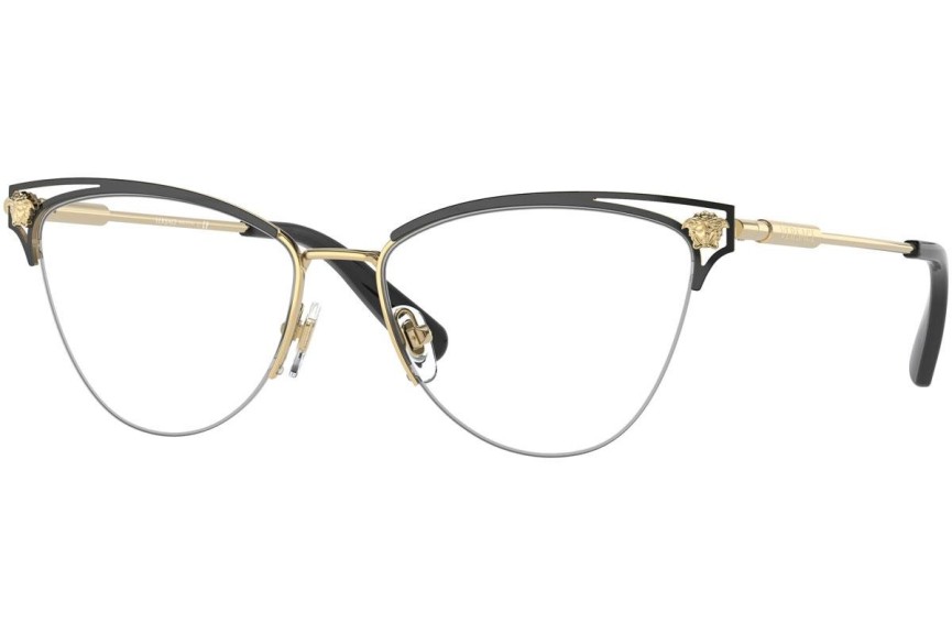 Okulary korekcyjne Versace VE1280 1433 Kocie oczy Złote