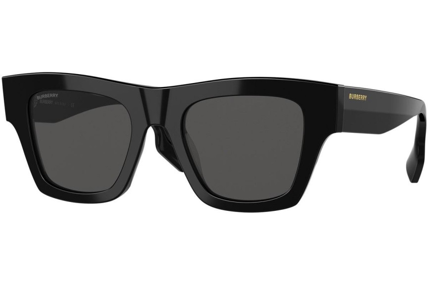 Okulary przeciwsłoneczne Burberry Ernest BE4360 399387 Kwadratowe Czarne