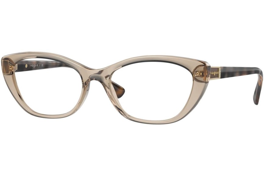 Okulary korekcyjne Vogue Eyewear VO5425B 2990 Owalne Brązowe