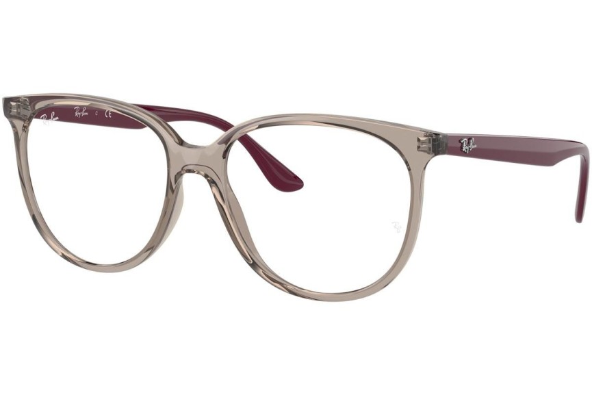 Okulary korekcyjne Ray-Ban RX4378V 8083 Kwadratowe Szare