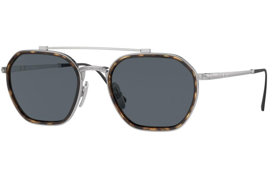 Okulary przeciwsłoneczne Persol PO5010ST 8014R5 Kwadratowe Srebrne