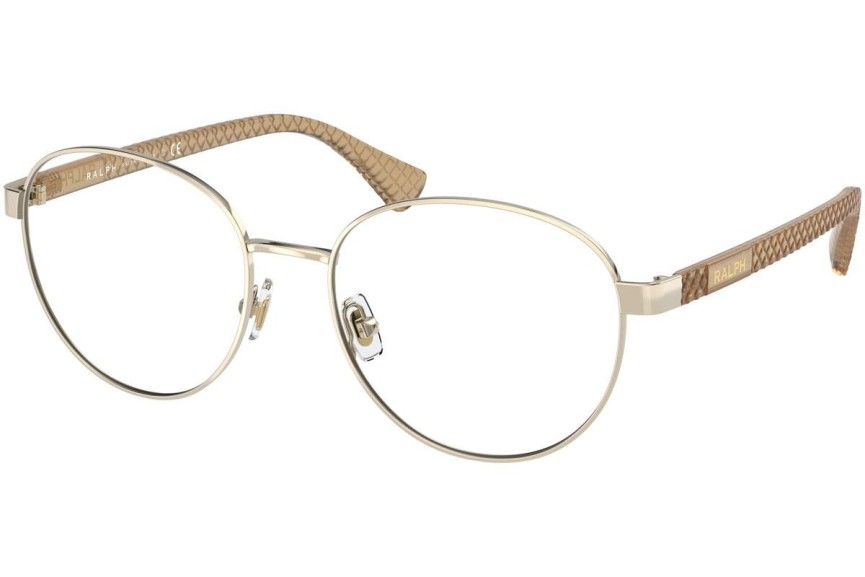 Okulary korekcyjne Ralph by Ralph Lauren RA6050 9116 Okrągłe Złote