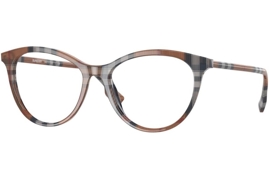 Okulary korekcyjne Burberry Aiden BE2325 4005 Kocie oczy Brązowe