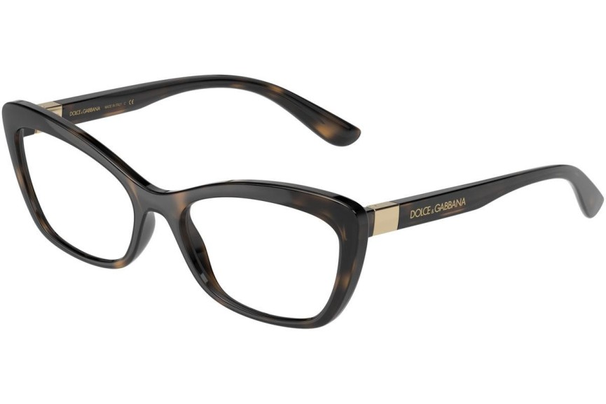 Okulary korekcyjne Dolce & Gabbana DG5082 502 Kocie oczy Havana