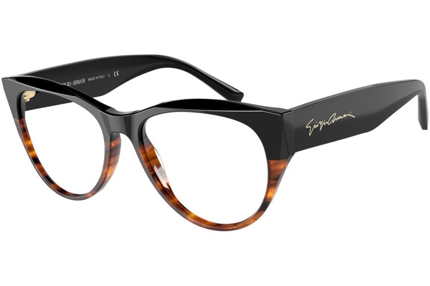 Okulary korekcyjne Giorgio Armani AR7222 5928 Kocie oczy Czarne