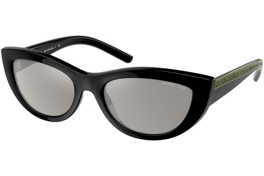 Okulary przeciwsłoneczne Michael Kors Rio MK2160 30056G Kocie oczy Czarne