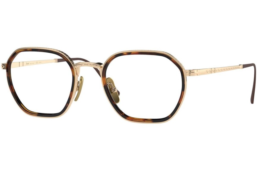 Okulary korekcyjne Persol PO5011VT 8013 Kwadratowe Złote