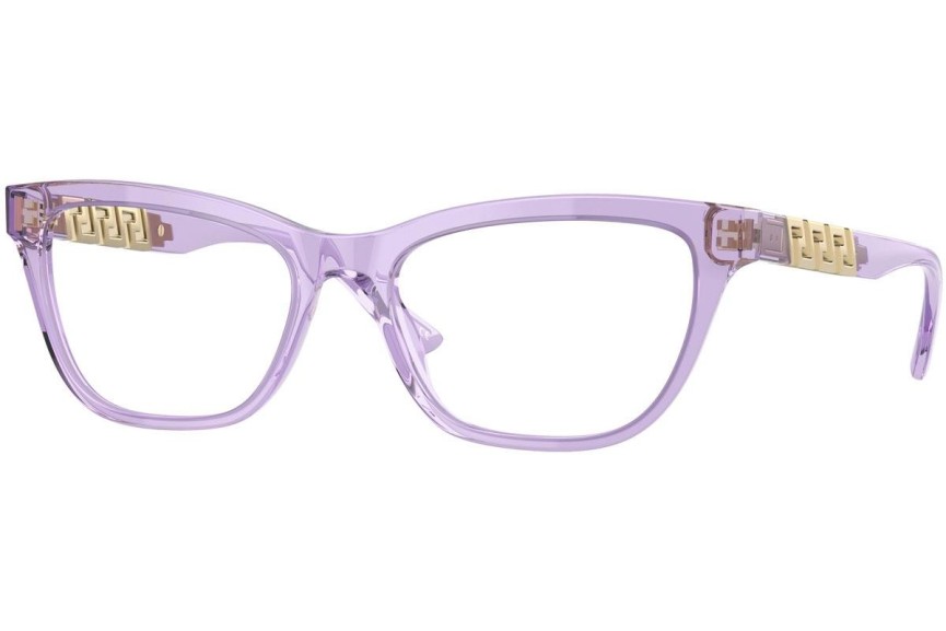 Okulary korekcyjne Versace VE3318 5353 Kocie oczy Fioletowe