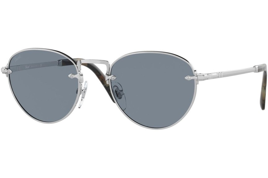 Okulary przeciwsłoneczne Persol PO2491S 112256 Okrągłe Srebrne