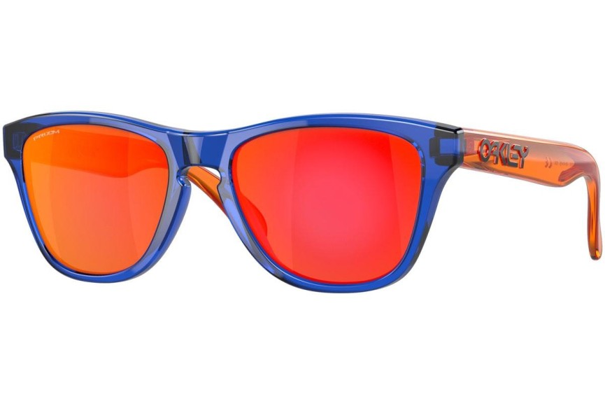 Okulary przeciwsłoneczne Oakley Frogskins XXS OJ9009-06 Kwadratowe Niebieskie