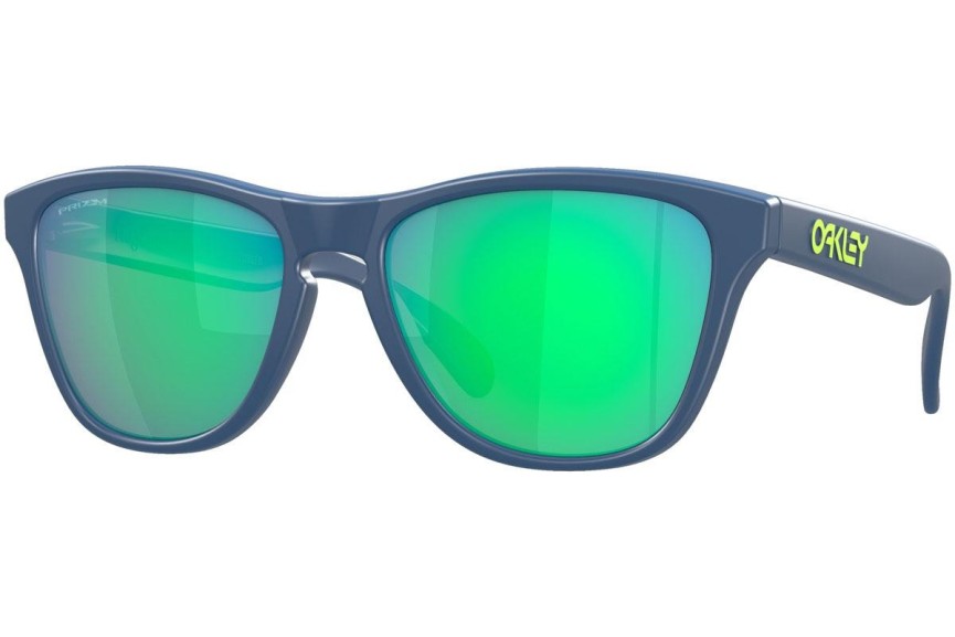Okulary przeciwsłoneczne Oakley Frogskins XS OJ9006-32 Kwadratowe Niebieskie