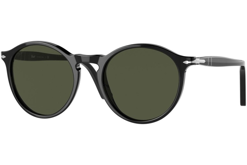 Okulary przeciwsłoneczne Persol PO3285S 95/31 Okrągłe Czarne