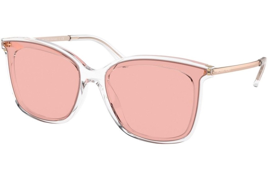 Okulary przeciwsłoneczne Michael Kors Zermatt MK2079U 30155 Kocie oczy Przezroczyste