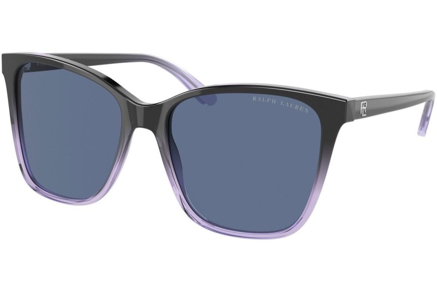 Okulary przeciwsłoneczne Ralph Lauren RL8201 602180 Kwadratowe Czarne