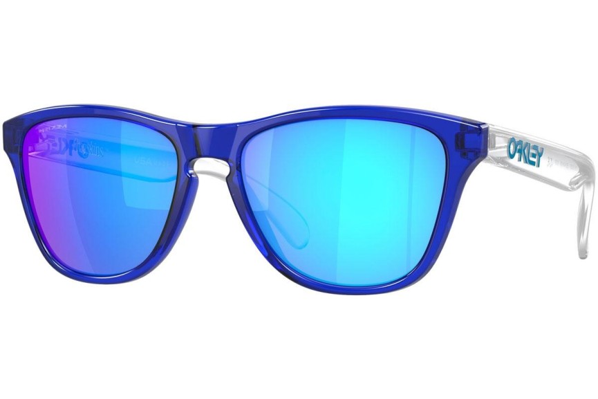 Okulary przeciwsłoneczne Oakley Frogskins XS OJ9006-34 Kwadratowe Niebieskie