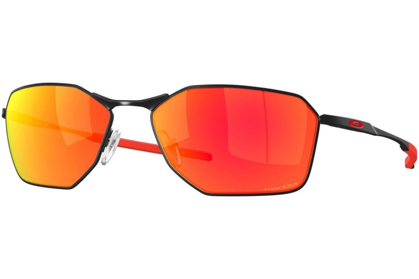 Okulary przeciwsłoneczne Oakley Savitar OO6047-09 Prostokątne Czarne