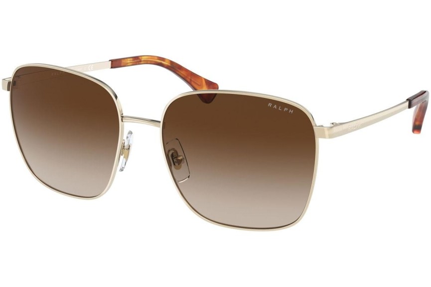 Okulary przeciwsłoneczne Ralph by Ralph Lauren RA4136 911613 Kwadratowe Złote