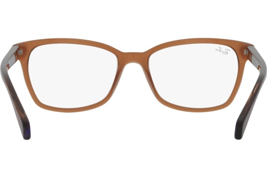 Okulary korekcyjne Ray-Ban RX5362 8179 Kwadratowe Brązowe