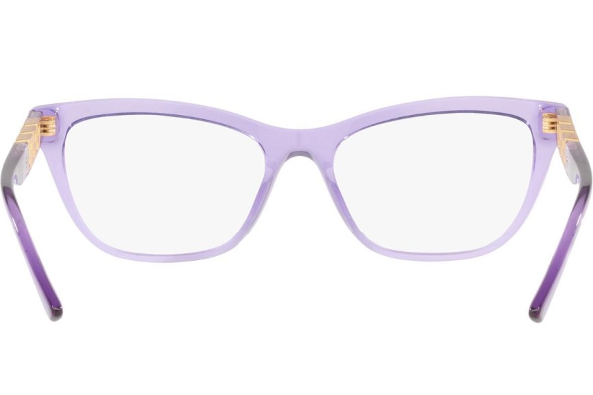 Okulary korekcyjne Versace VE3318 5353 Kocie oczy Fioletowe