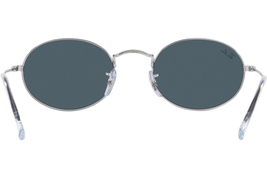 Ochelari de soare Ray-Ban Oval RB3547 003/R5 Tiny Argintii