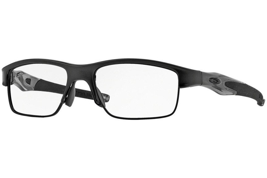Okulary korekcyjne Oakley Crosslink Switch OX3128-02 Prostokątne Brązowe