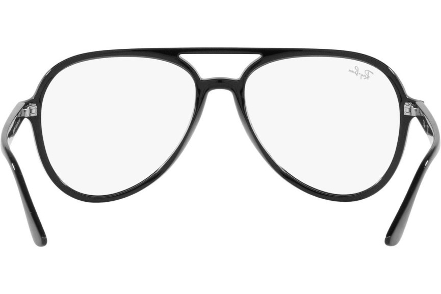 Okulary korekcyjne Ray-Ban RX4376V 2000 Pilotki (Aviator) Czarne